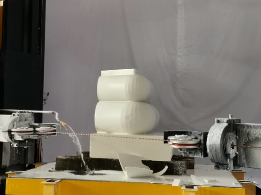Excellent Precision 5 Axis CNC Diamond Wire Saw Machine For 3D Shapes