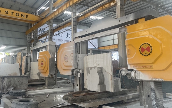 5 Axis CNC Diamond Wire Saw Machine For Granite And Marble 3D Shapes