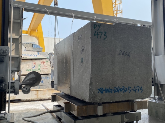 1300*2500mm Trolley Stone Machine for Block Dividing and 4m3/H Water Consumption