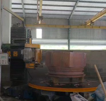 Precision Metal Column Profiling Machine With 12.5kw Power Force / Speed Low Noise Level