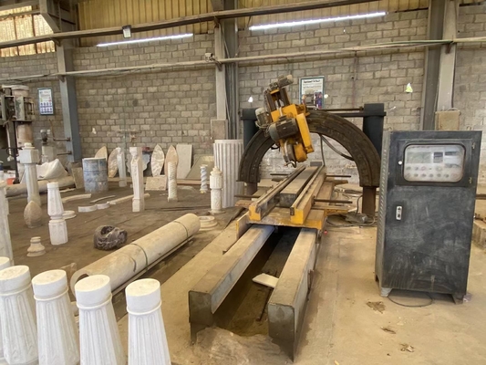 Heavy Duty Column Cutting Machine Precision Large Cutting Capacity Low Noise Level