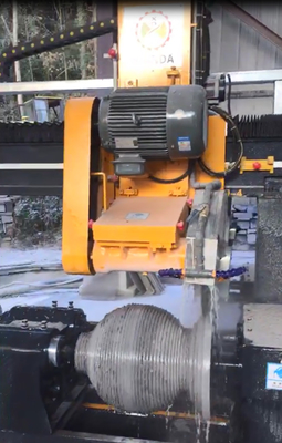 Two Pcs Baluster Cutting Machine For Pillar，column Base Column Caps，roadblock