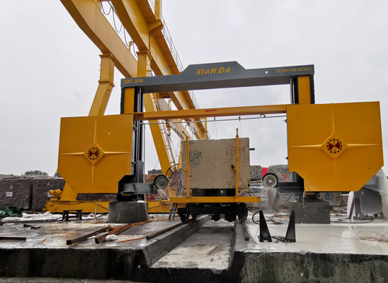 Diamond Wire Saw Machine For Block Dressing By PLC