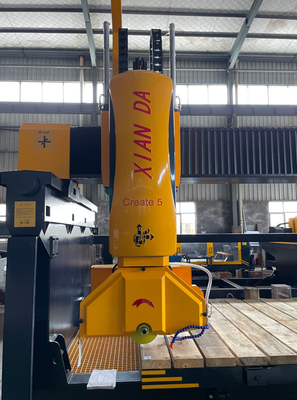 5 Axis Bridge Cutting Machine With Precision Accuracy And Speed For Cutting And Milling Function