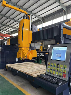 5 Axis Bridge Cutting Machine With Precision Accuracy And Speed For Cutting And Milling Function