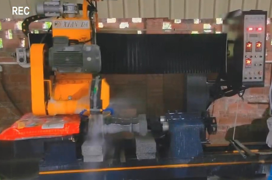 High Efficiency CNC Two Pcs Baluster Cutting Machine For Kingpost , Roadblock
