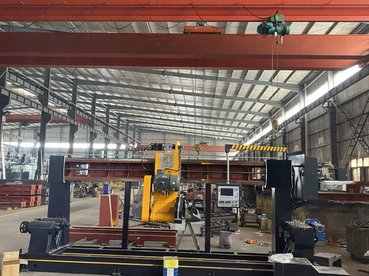 12.5kW Gross Power Column Cutting Machine For Metal Cutting With High Accuracy