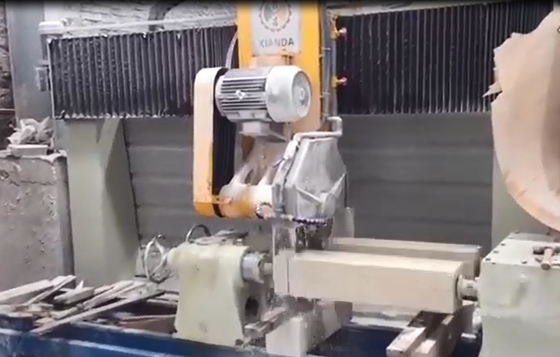 PLC/CNC Simple Structure Two Pcs Baluster Column Cutting Machine