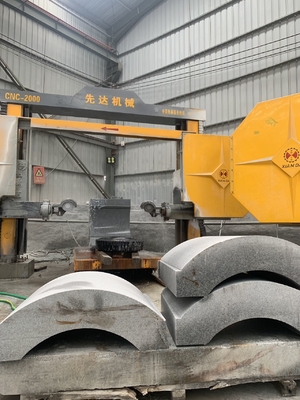 CNC Control Sysytem Diamond Wire Saw Machine For Profiling