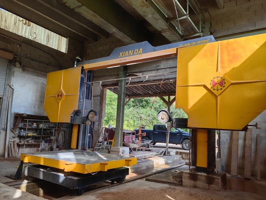 Diamond Wire Saw Cutting Machine For Block Dressing