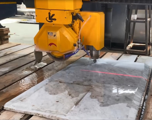 4 Axis Linkage Cnc System Automatic Bridge Cutting Machine