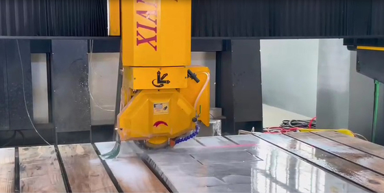 4 Axis Linkage Cnc System Automatic Bridge Cutting Machine