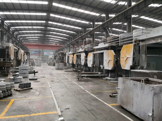 CNC Control System Four Spindle Linkage Granite Marble Slab Diamond Wire Saw