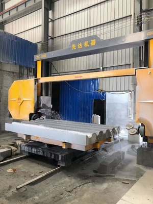 Auto Slicing CNC Diamond Wire Saw Machine For Profiling