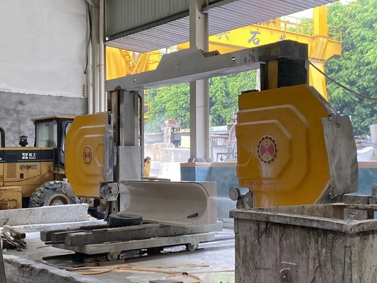 Precision CNC Diamond Wire Saw Machine  GOST Certified