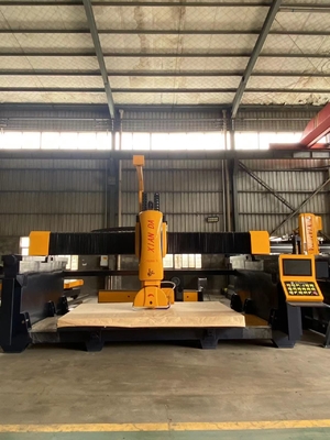 5 Axis CNC Bridge Cutting Machine With Multi-Function For 3D Shapes