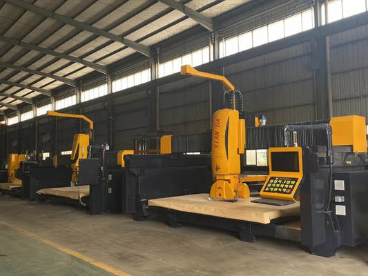 Fully 5 Axis Automatic Bridge Saw Cutting Machine With Memory Function For Power Off