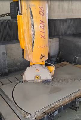 5 Axis CNC Marble and Granite Bridge Saw for Stonework