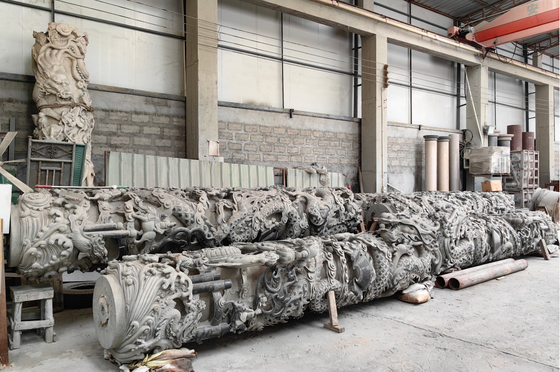Precise 3-Axis CNC Planar Stone Carving Machine For Large Scale Stonework