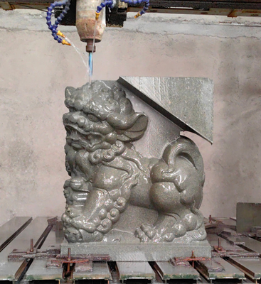 Precise 3-Axis CNC Planar Stone Carving Machine For Large Scale Stonework