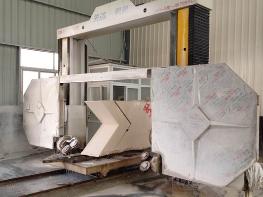 CNC Diamond Wire Saw Machine For Profiling  High Accurate