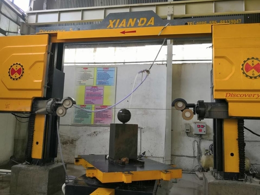 5 Axis CNC Diamond Wire Saw Machine For 3D Shapes And Unique Shapes