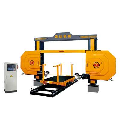 4 Axis CNC Diamond Wire Saw Machine with 16.7m Wire Length
