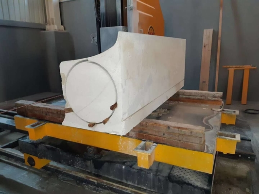 High Processing Diamond Wire Stone Cutting Machine With 16.7m Cutting Wire