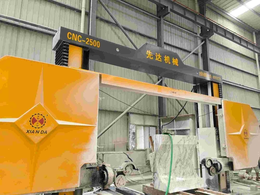 0-40m/S Diamond Wire Saw Machine With 11kw CNC Control Motor