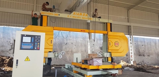 DISCOVERY 4 Stone Machine Diamond Wire Saw With 1600mm Trolley Wheel