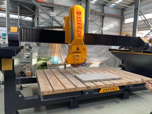 Automatic CNC 4 Axis Bridge Stone Cutting Machine Multi-function