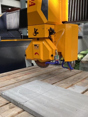 Automatic CNC 4 Axis Bridge Stone Cutting Machine Multi-function