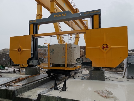 Max Processing Size 3500*3500*2100mm Diamond Wire Saw Machine For Heavy-Duty Cutting
