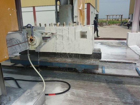 Max Processing Size 3500*3500*2100mm Diamond Wire Saw Machine For Heavy-Duty Cutting