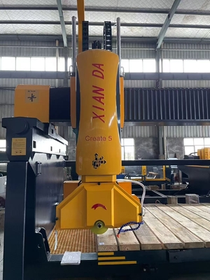 Xianda 5 Axis Bridge Saw Cutting Machine For Profiling