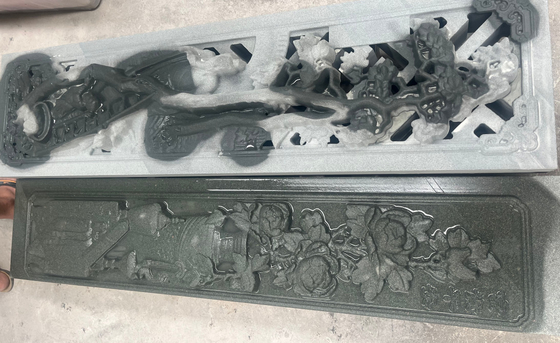 High Capacity 3-Axis CNC Stone Carving Machine For Marble And Granite Processing