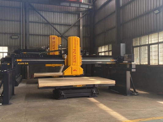 Water Consumption 3m3/h Xianda Stone Slab Cutting Machine For Precise Cutting