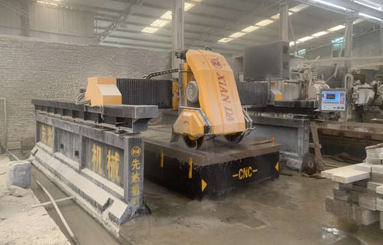 Easy Maintenance Stone Profile Cutting Machine For Linear Cutting And Milling
