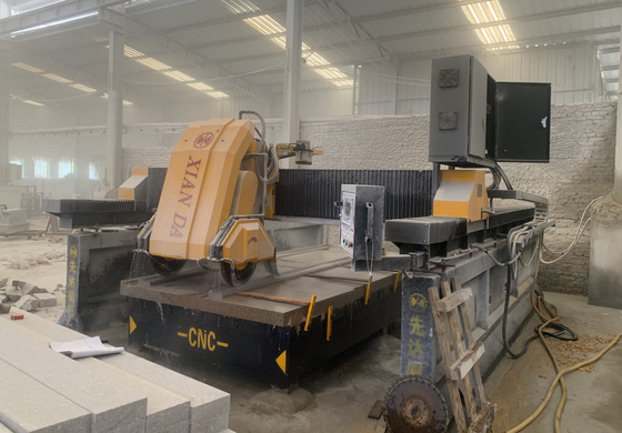 Easy Maintenance Stone Profile Cutting Machine For Linear Cutting And Milling
