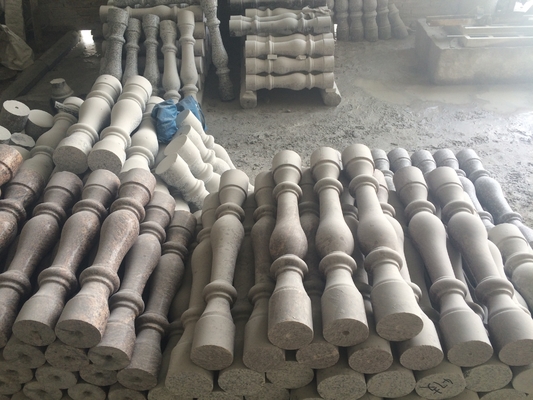 PLC / CNC Four Pcs Baluster Cutting Machine For Pillar，column Base And Column Caps Roadblock