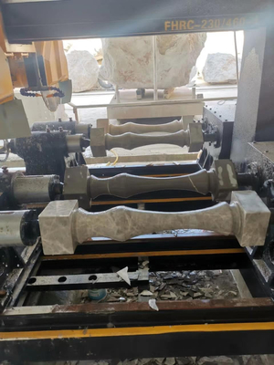 High Cutting Force CNC/PLC Stone Profiling Machinery For Baluster