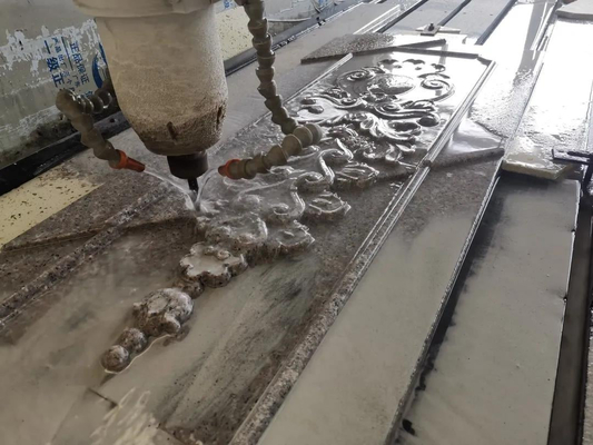 CNC Stone Carving Machine Electric Control System And CNC Technology For Repeatability Accuracy Of 0.02mm