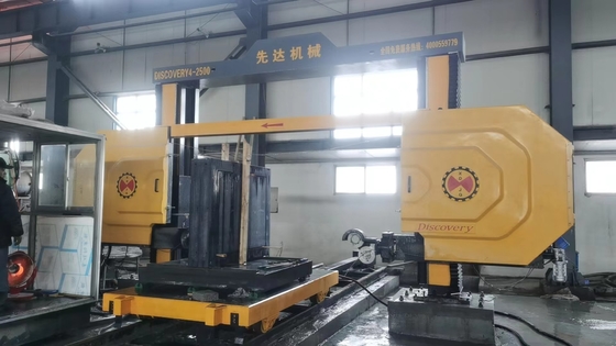 High-Efficiency 4 Axis Single Wire Saw Stone Cutting Solution For Granite ,  Special Shapes Industrial Applications