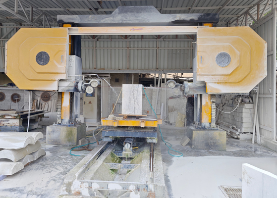 CNC Single Diamond Wire Saw Stone Machine For Special Shapes