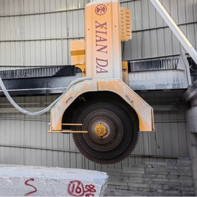 High Precision Slicing Bridge Block Cutting Machine With Hydraulic Lifting