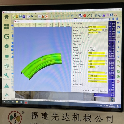 Precise Cutting With 5-Axis Stone Cutting Machine And Max Lifting Travel Of 500mm