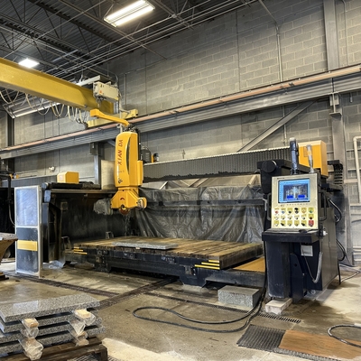380V Stone Processing Machine Bridge Saw Cutting Machine With 350-600mm Cutting Blade Diameter