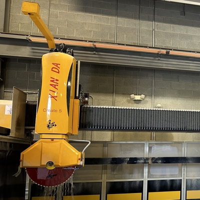 380V Stone Processing Machine Bridge Saw Cutting Machine With 350-600mm Cutting Blade Diameter