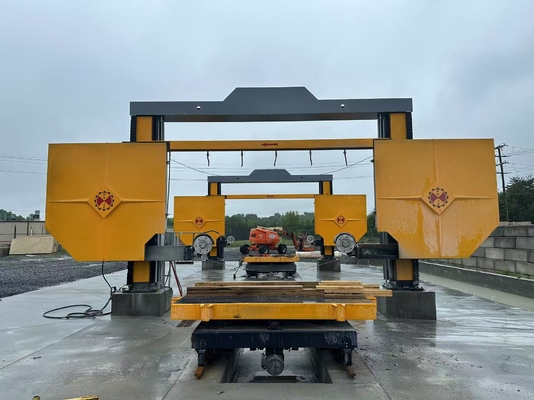 15kw Main Motor Xianda Professional Stone Trimming Wire Saw For Block