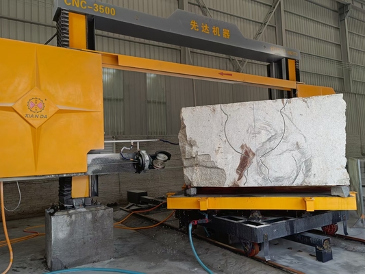 High-Precision CNC Diamond Wire Saw Machine for Marble & Granite Cutting & Trimming